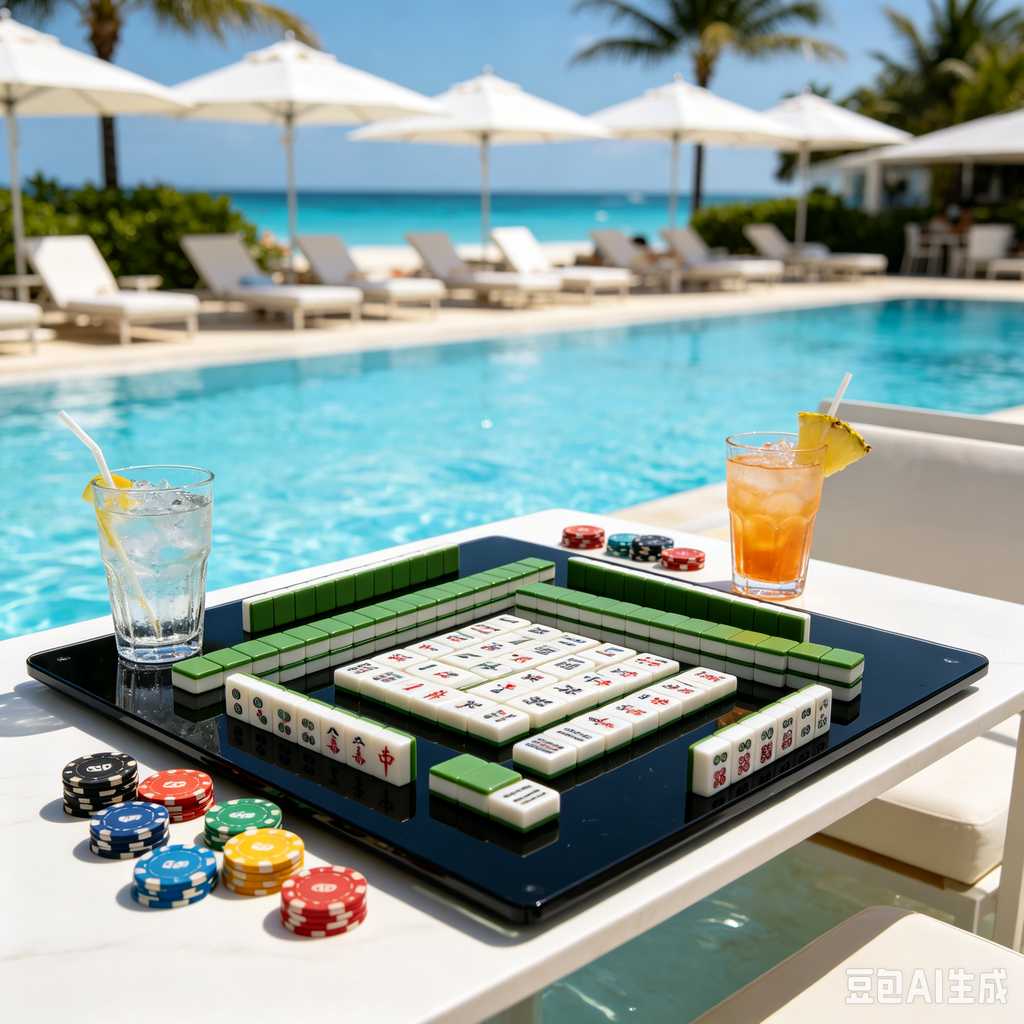 elegant text mahjong tiles