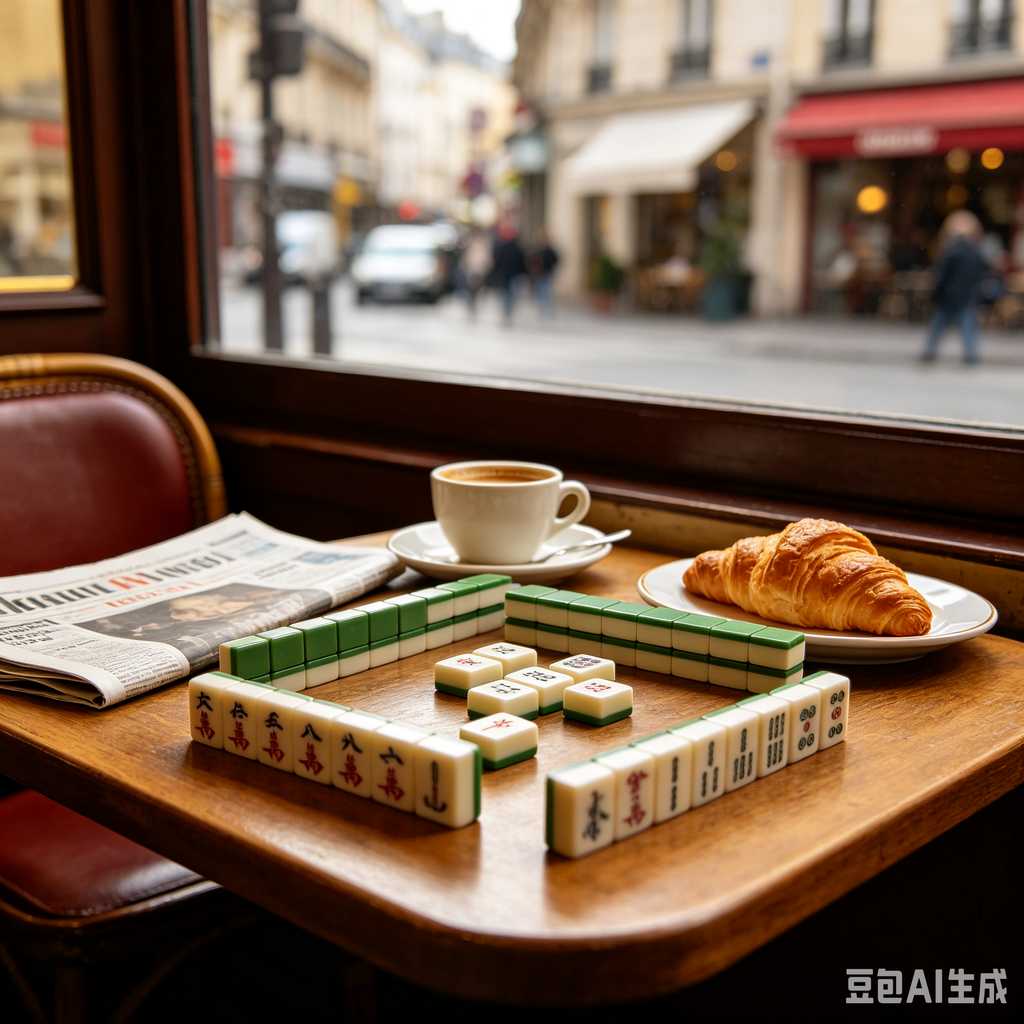 large print mahjong set