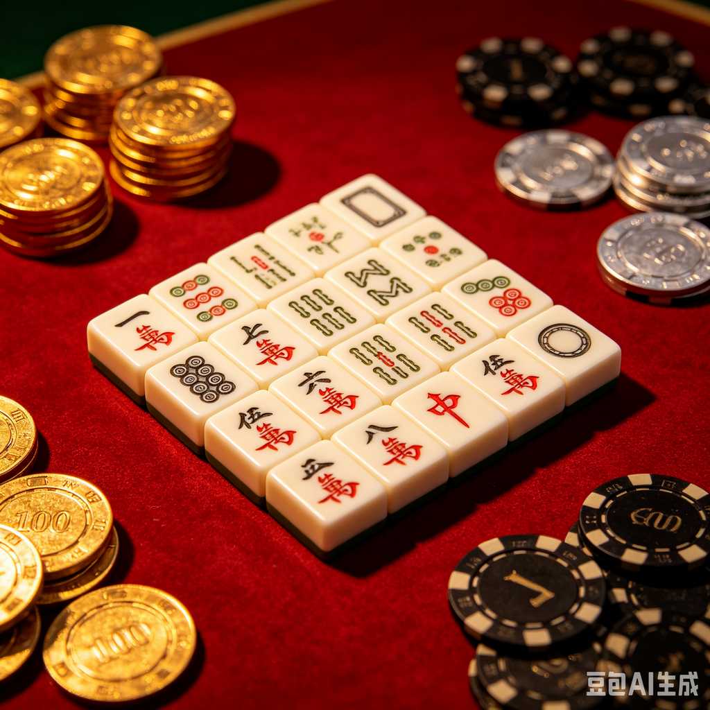 travel mahjong table mat set